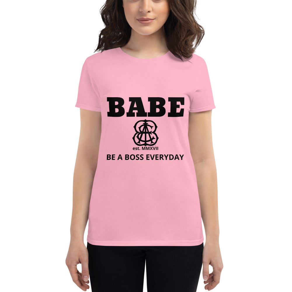 Official BABE Women's short sleeve t-shirt